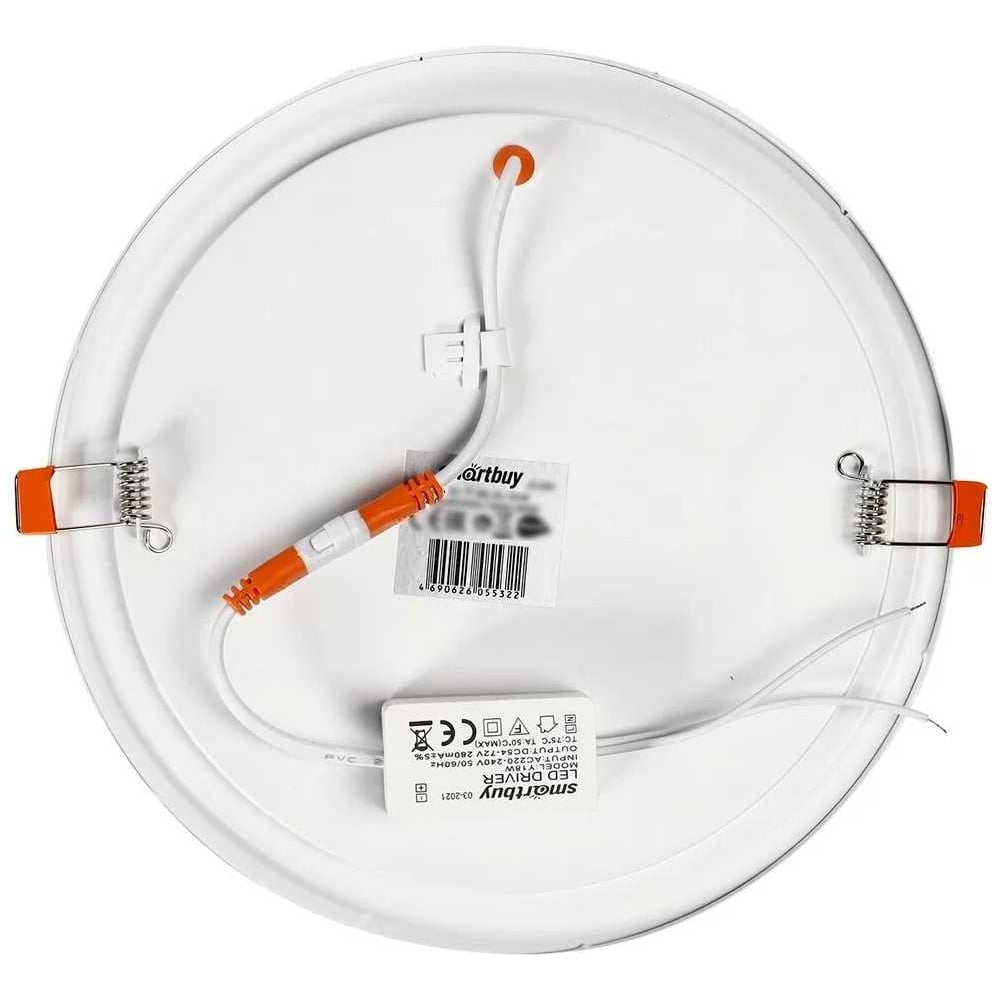 Встраиваемый (LED) светильник DL Smartbuy-18w/6500k/IP20