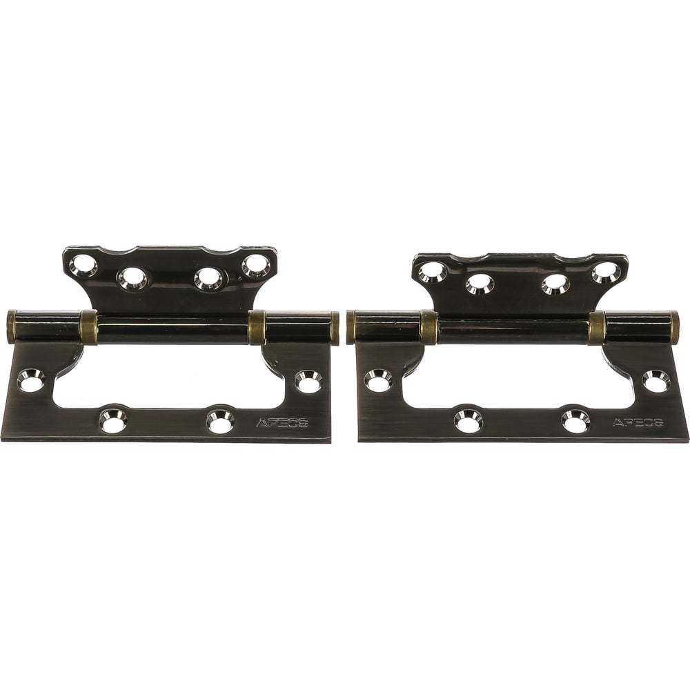 Петля накладная Apecs 100*75*2.5-B2-Steel-AB