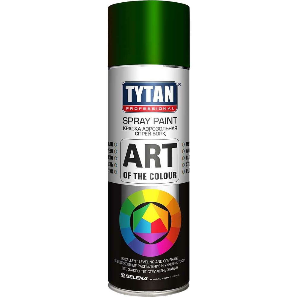 Аэрозоль Tytan Professional Темно-зеленая 400мл 6005 (12шт/ящ)