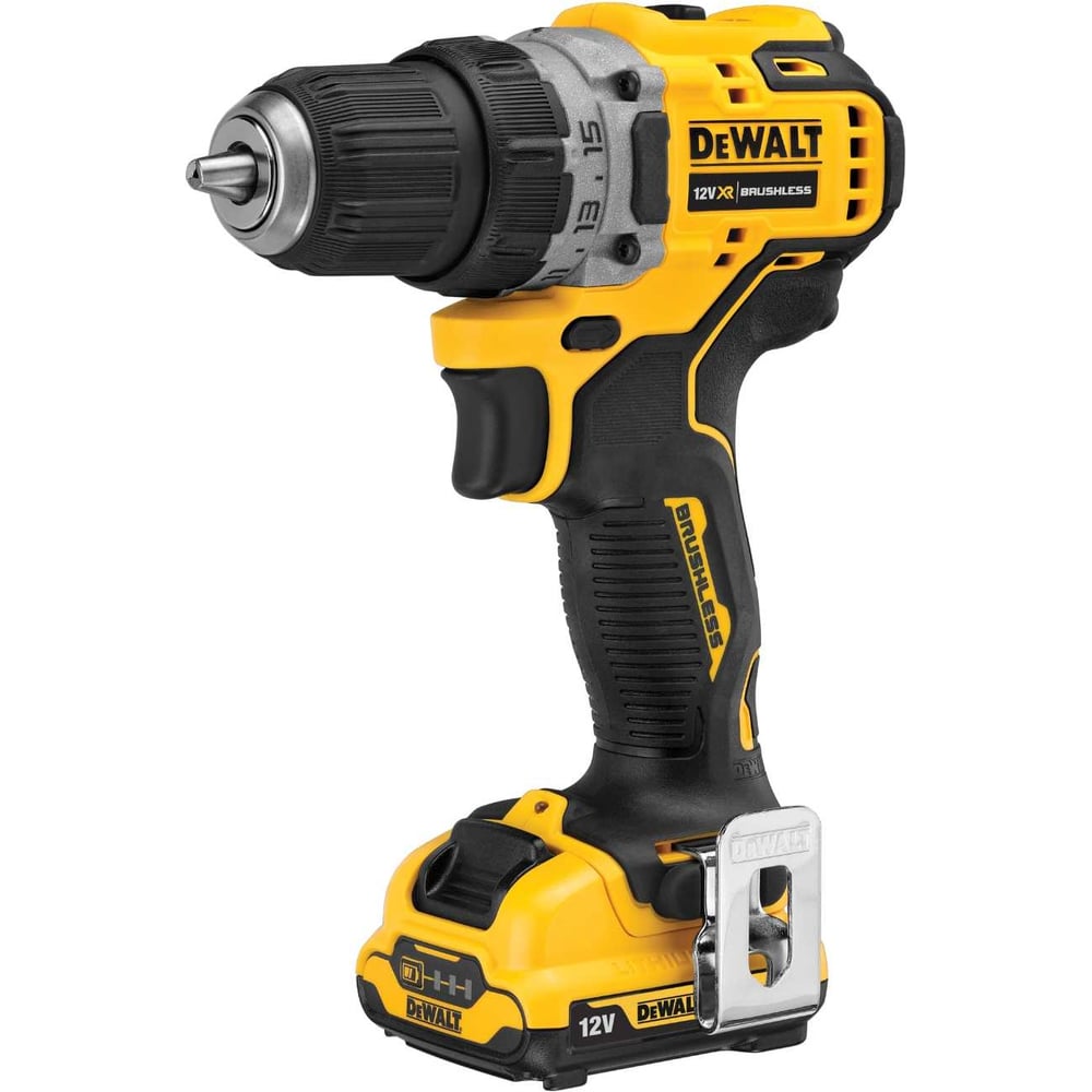 DEWALT DCD701D2-QW, 12В ультра компакт дрель-шуруповерт 2Ач