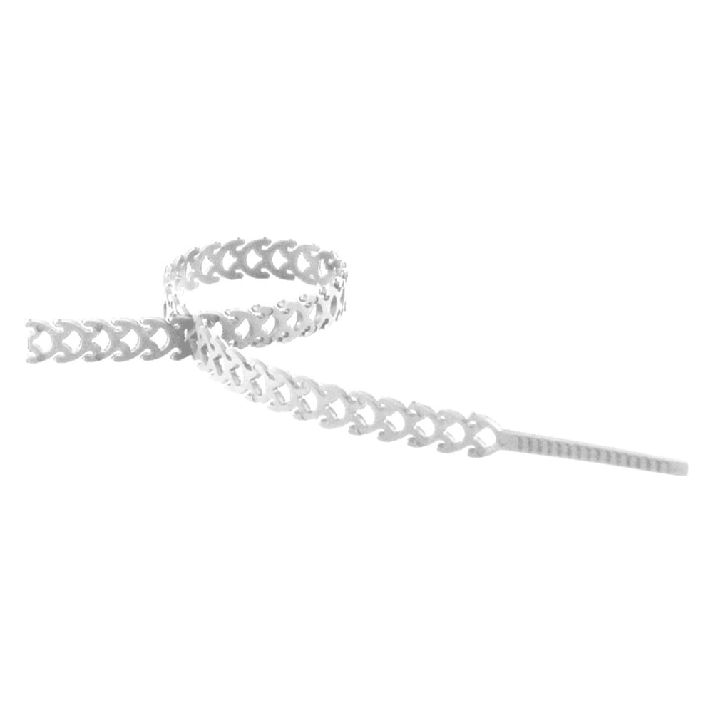 Стяжка белая ПУ многозвенная RS 10x300 (20шт) TDM
