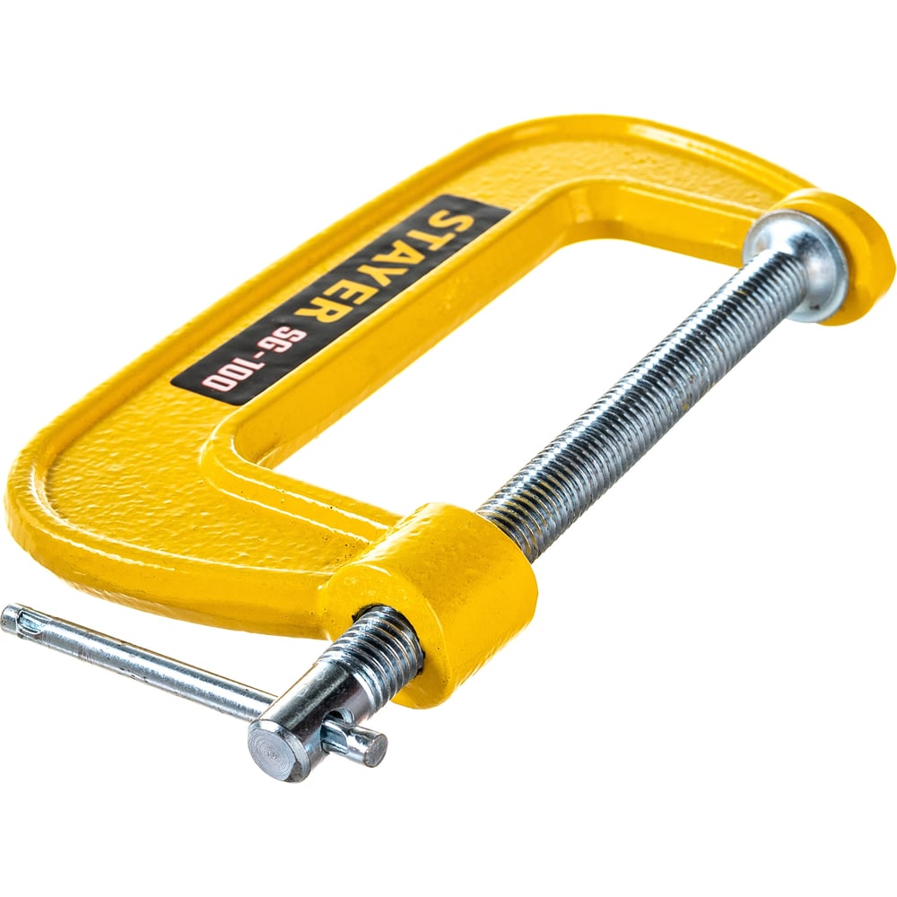 Струбцина STAYER Standart TopGrip G-образная 100мм