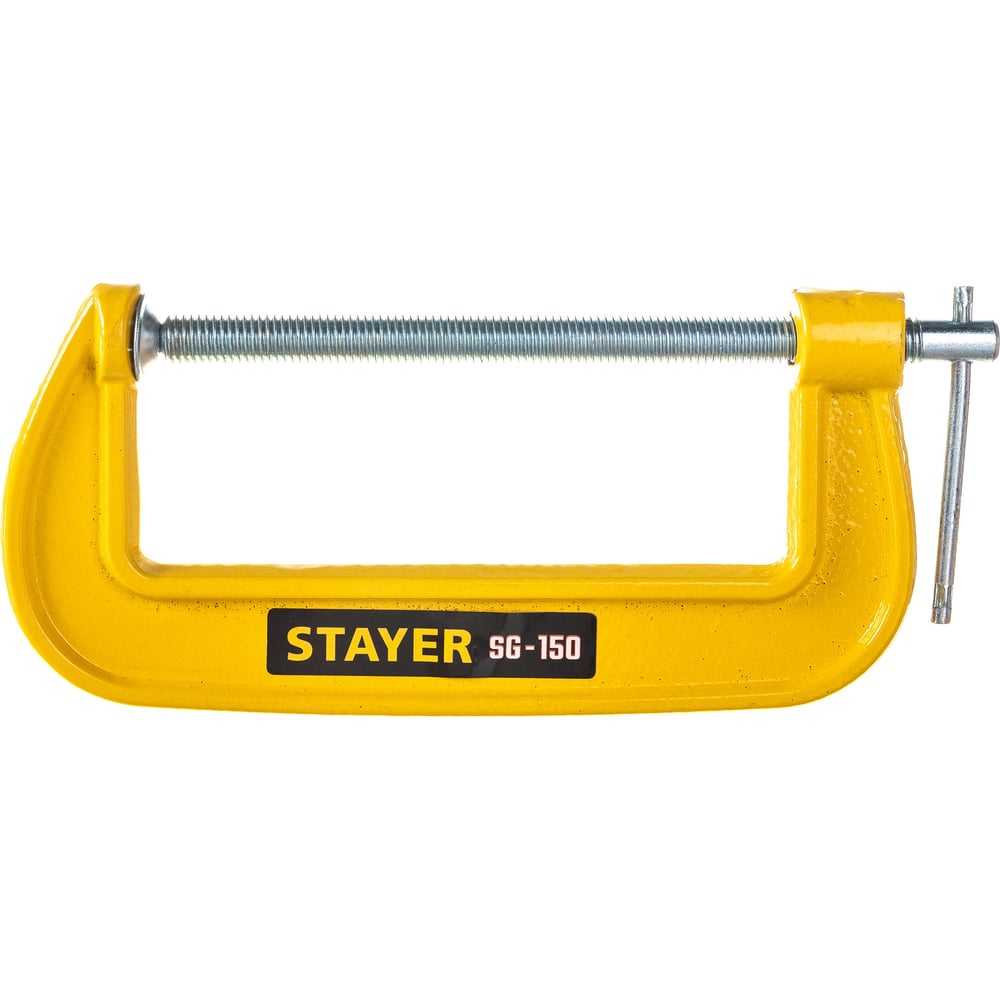 Струбцина STAYER Standart TopGrip G-образная 150мм