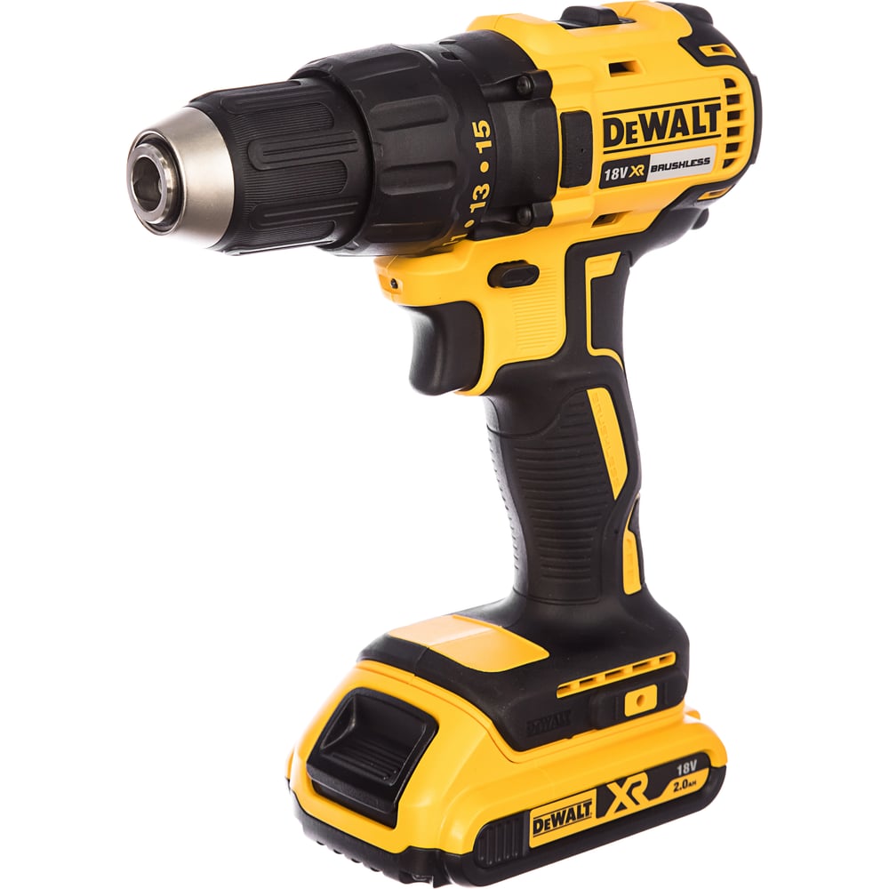 DEWALT DCD777D2-QW, 18В XR бесщет. дрель-шуруповерт, 2х2, ОА