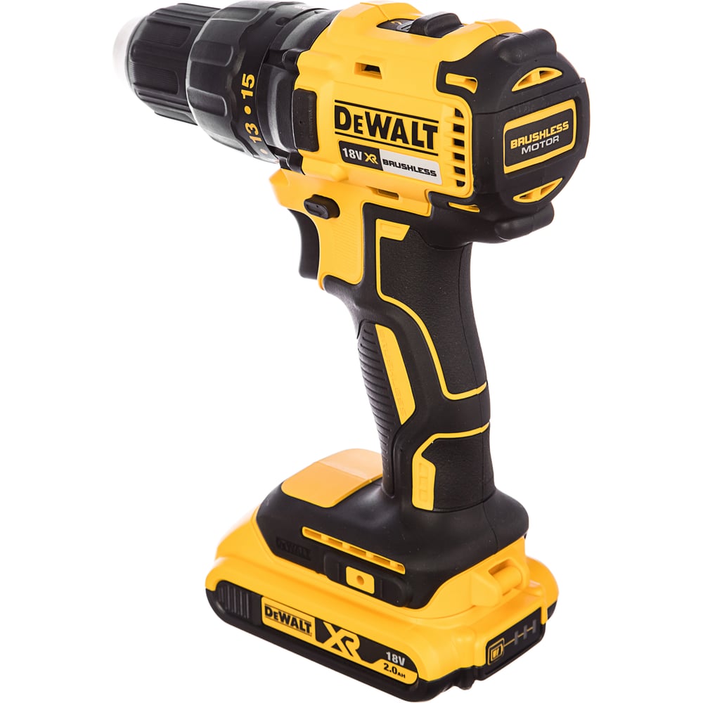 DEWALT DCD777D2-QW, 18В XR бесщет. дрель-шуруповерт, 2х2, ОА