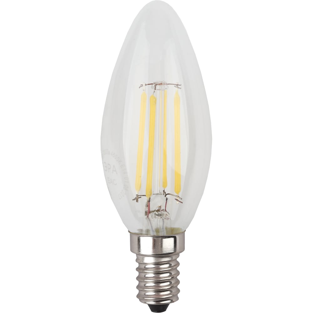 Лампа светодиодная ЭРА F-LED B35-7w-840-E14