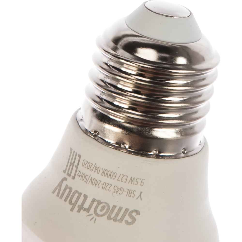 Светодиодная (LED) лампа Smartbuy-G45-9,5W/6000/E27