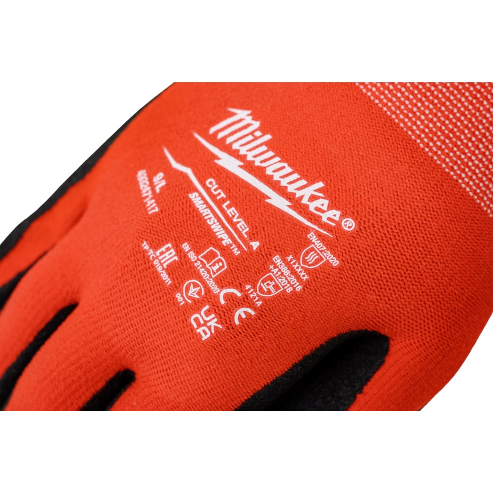 Перчатки с уровнем сопротивления порезам,уровень1/9L Milwaukee