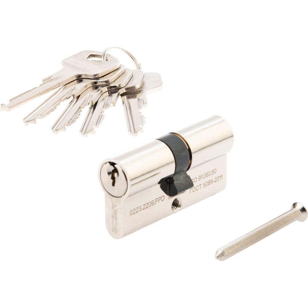 Цилиндровый механизм Apecs SC-60-NI (SC-60-Z-NI)
