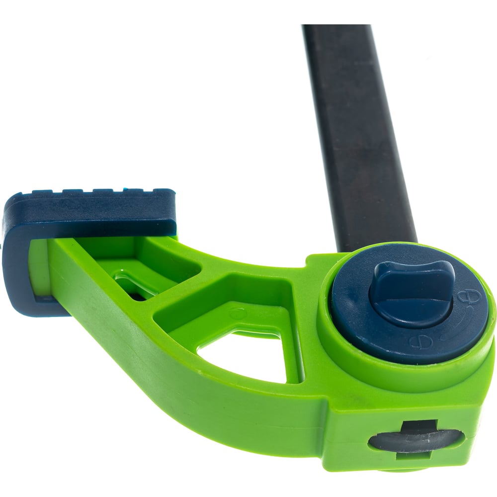 Струбцина F-образная, быстрозажимная, 200х70х420 мм, пласт.корпус,фиксатор, двухкомп.рук-ка//Сибртех